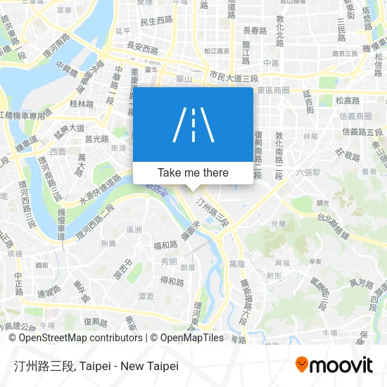 汀州路三段地圖