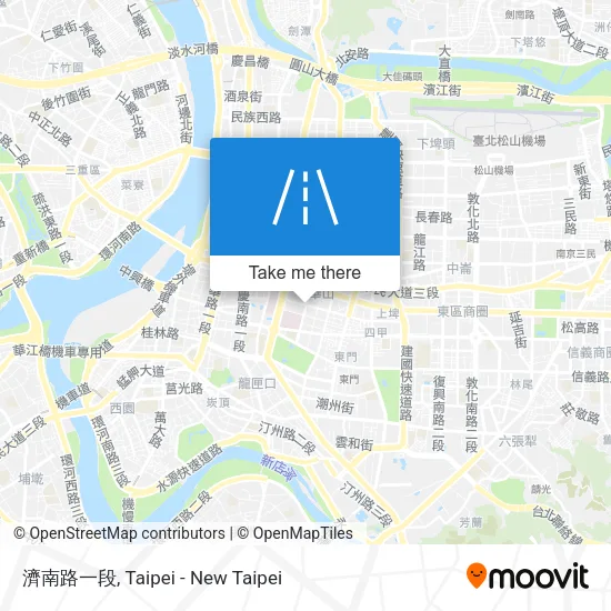 濟南路一段地圖