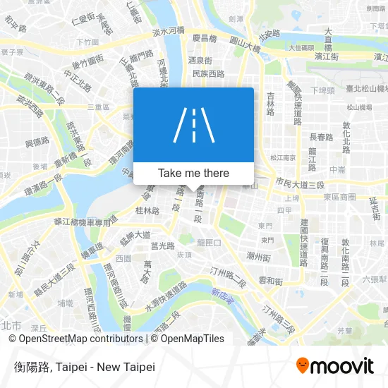 衡陽路 map
