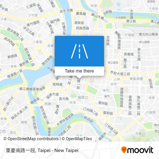 重慶南路一段地圖