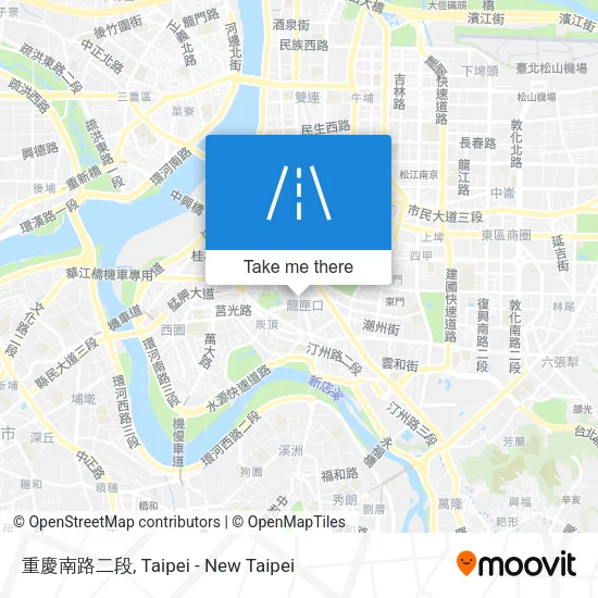 重慶南路二段地圖