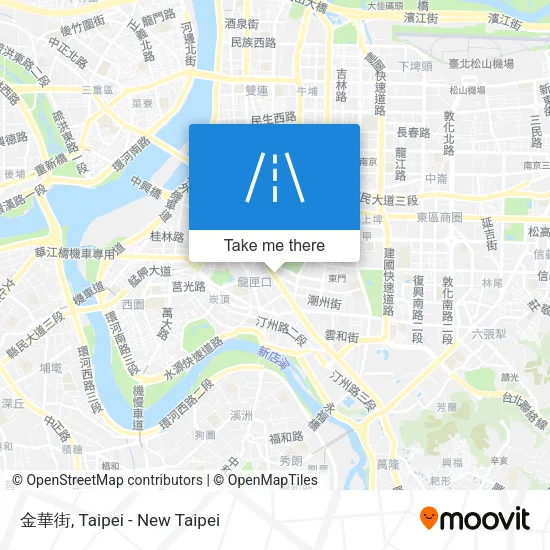 金華街 map