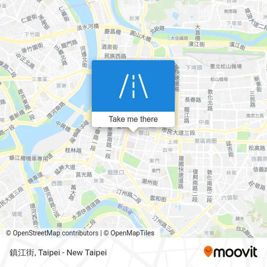 鎮江街 map