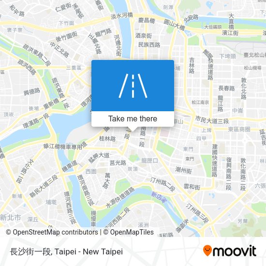 長沙街一段 map