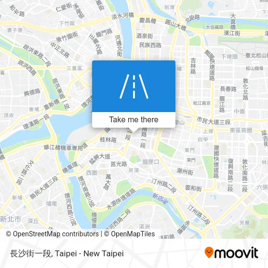長沙街一段 map