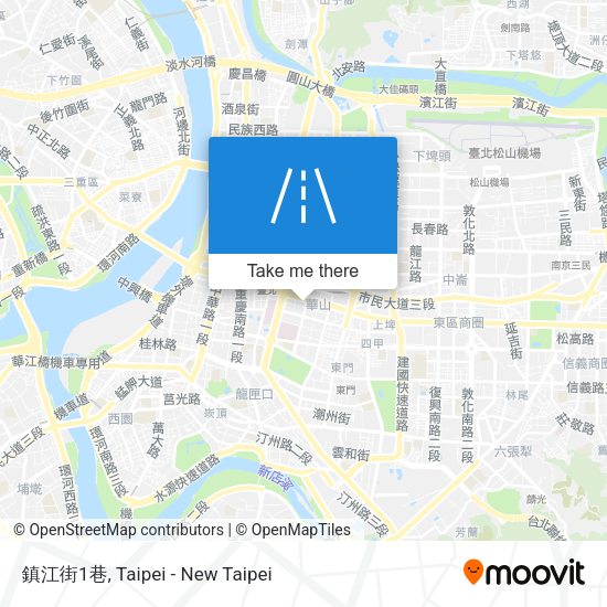 鎮江街1巷 map