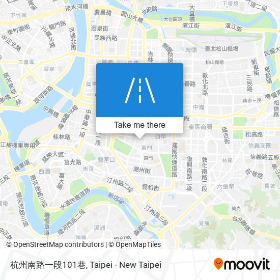 杭州南路一段101巷 map