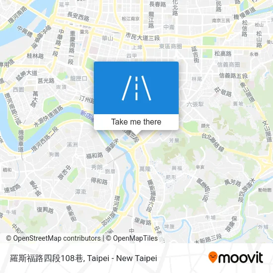 羅斯福路四段108巷地圖