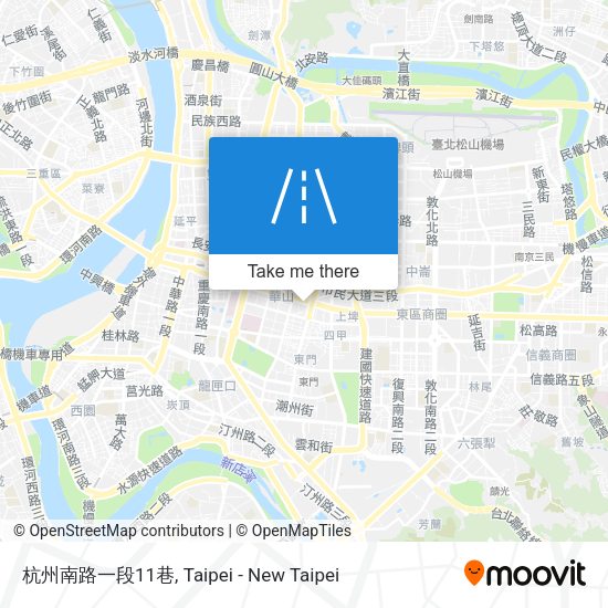 杭州南路一段11巷 map