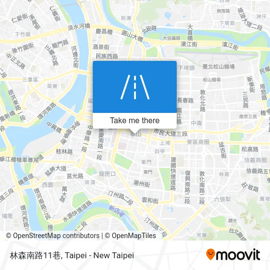 林森南路11巷地圖