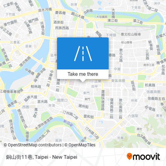 銅山街11巷 map