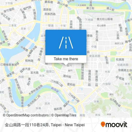 金山南路一段110巷24弄地圖