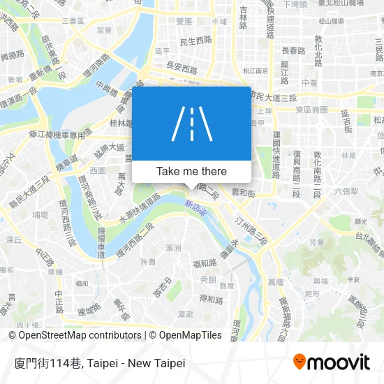 廈門街114巷 map