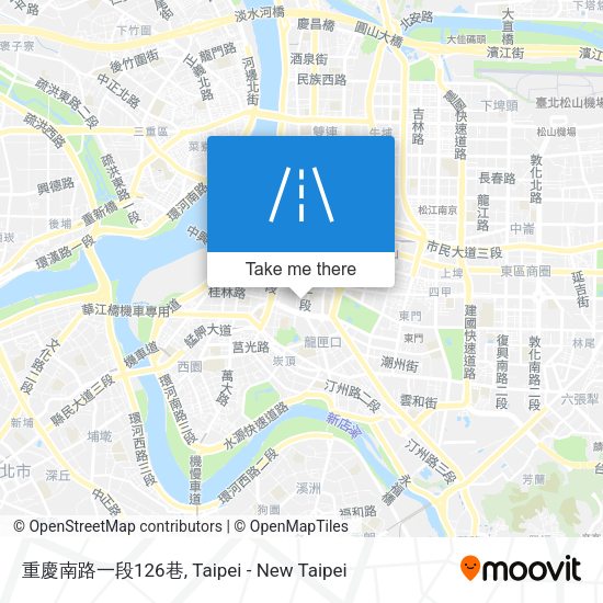 重慶南路一段126巷 map