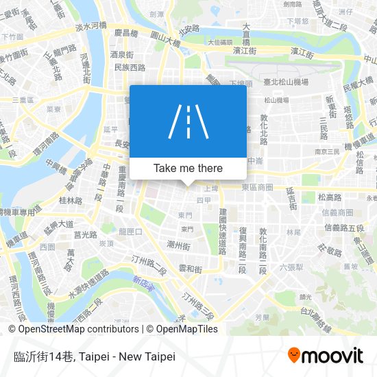 臨沂街14巷地圖