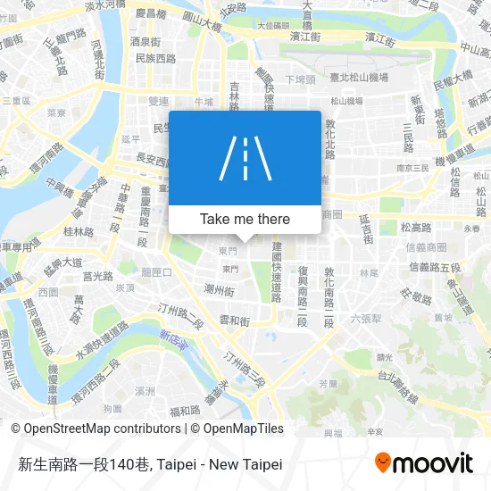 新生南路一段140巷地圖