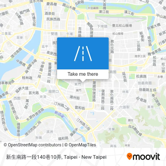 新生南路一段140巷10弄地圖