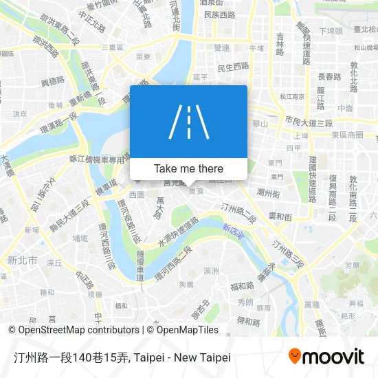 汀州路一段140巷15弄地圖