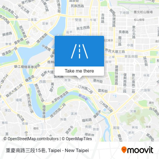重慶南路三段15巷 map