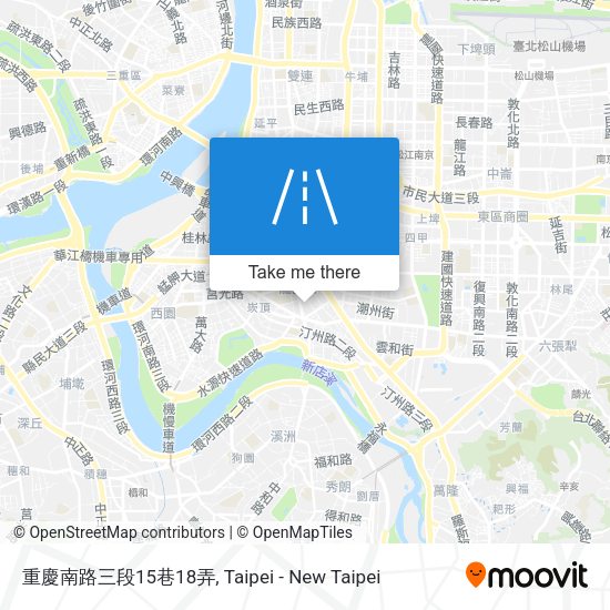 重慶南路三段15巷18弄 map