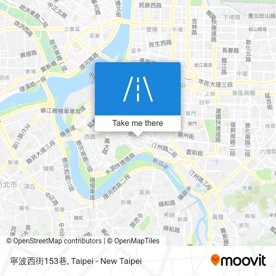 寧波西街153巷 map