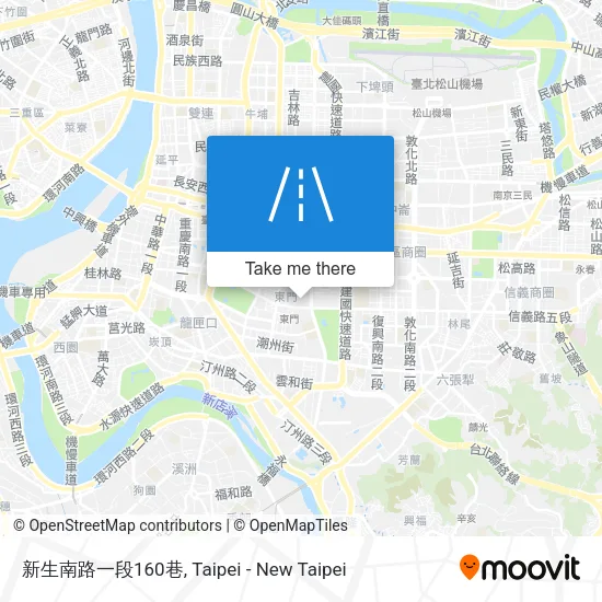 新生南路一段160巷地圖