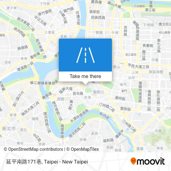 延平南路171巷地圖