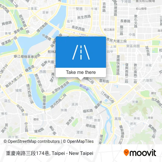 重慶南路三段174巷 map