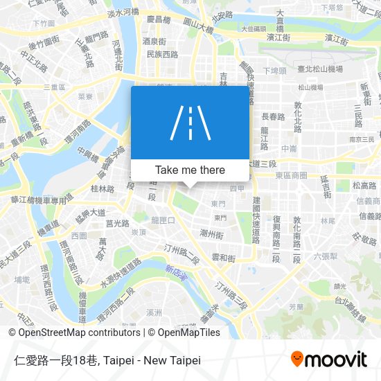 仁愛路一段18巷 map