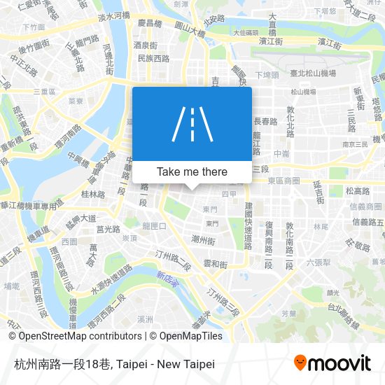 杭州南路一段18巷 map