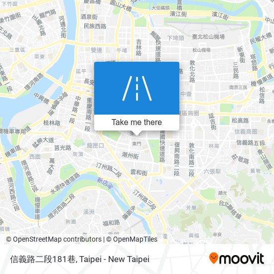 信義路二段181巷 map