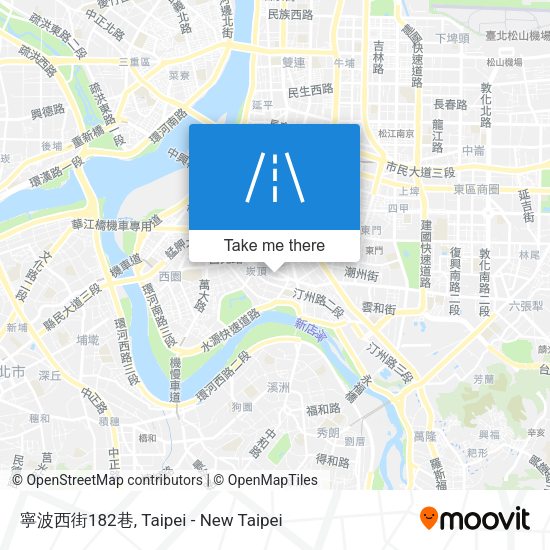 寧波西街182巷 map