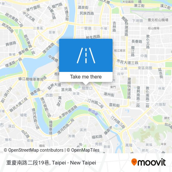 重慶南路二段19巷 map