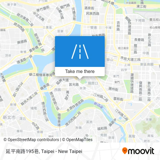 延平南路195巷地圖