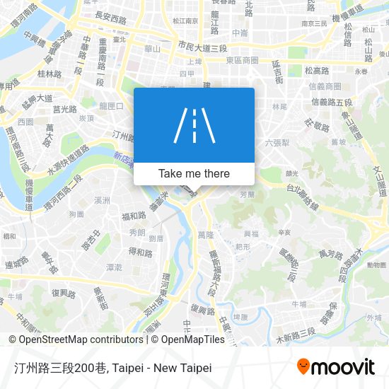 汀州路三段200巷 map