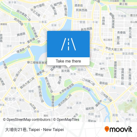 大埔街21巷 map