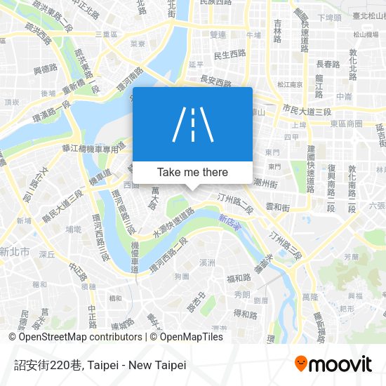 詔安街220巷 map