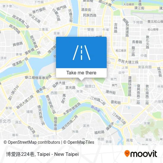 博愛路224巷 map