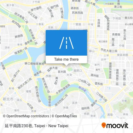 延平南路230巷地圖