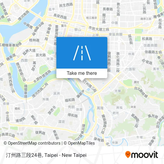 汀州路三段24巷 map