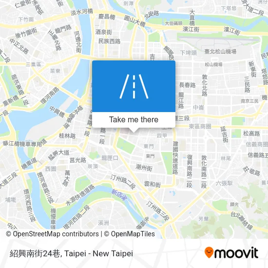 紹興南街24巷地圖