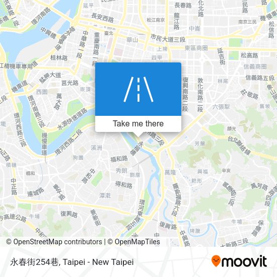 永春街254巷地圖