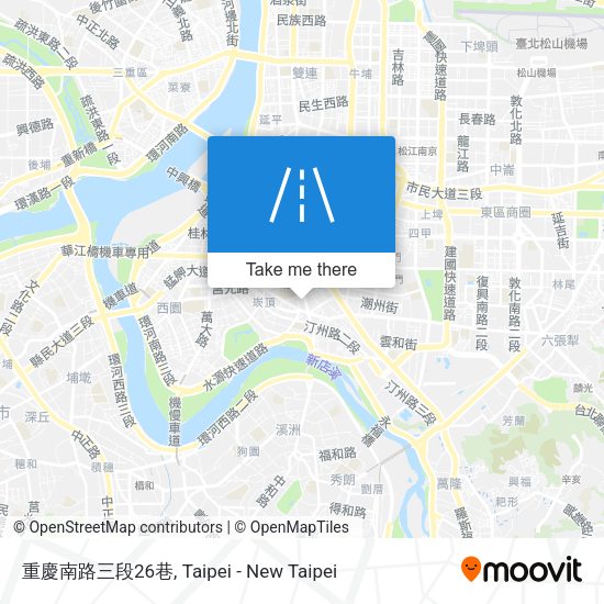 重慶南路三段26巷 map