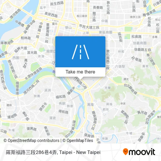 羅斯福路三段286巷4弄地圖