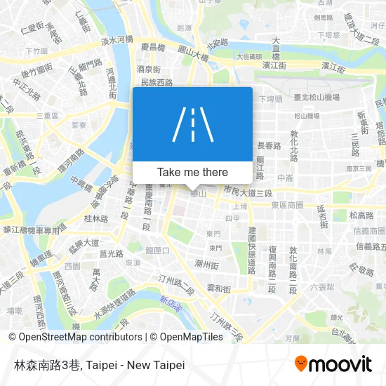 林森南路3巷地圖