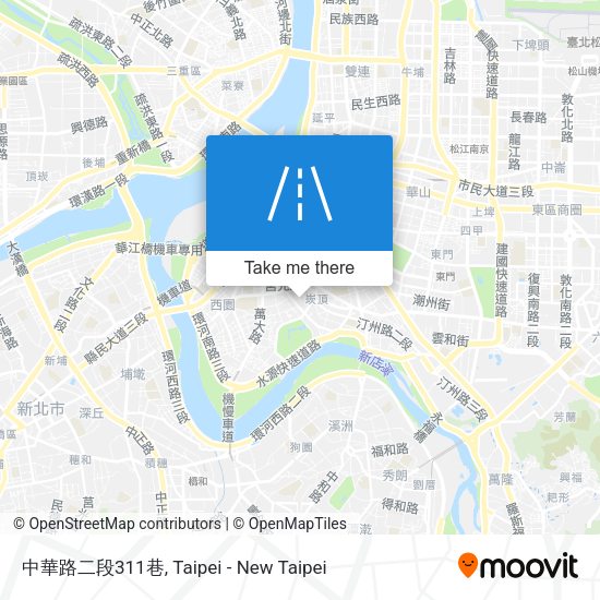中華路二段311巷地圖
