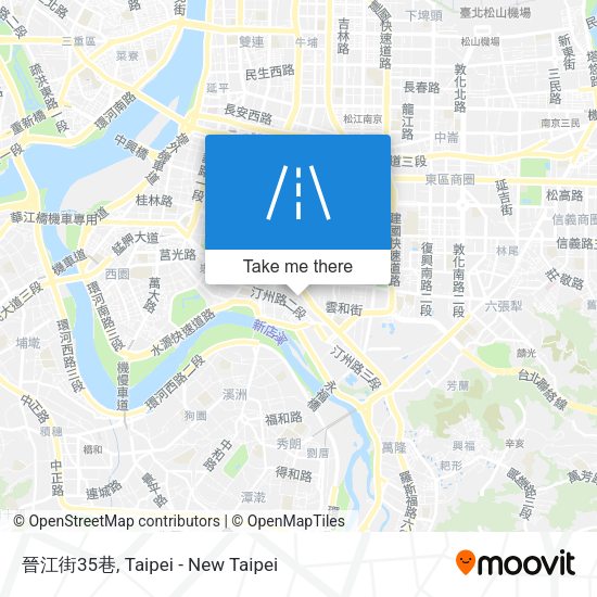 晉江街35巷地圖