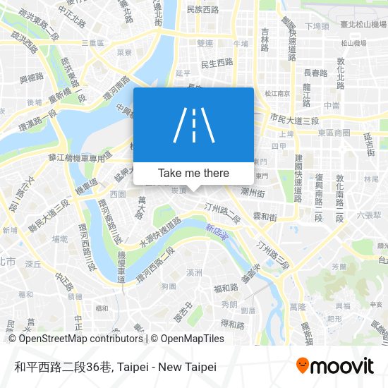 和平西路二段36巷 map