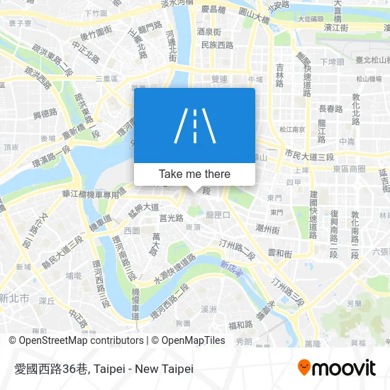 愛國西路36巷 map