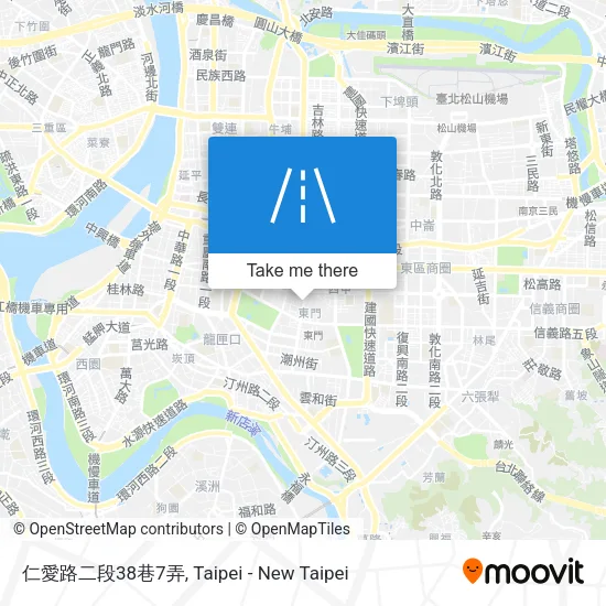仁愛路二段38巷7弄地圖